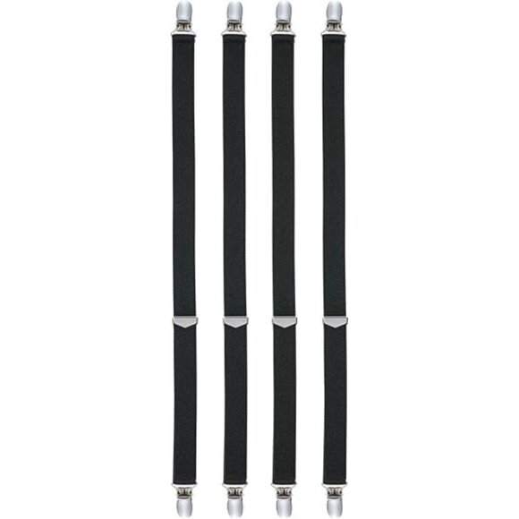 Hold’Em Pin Clip Shirt Stays Hold Shirts in Place Adjustable - Straight - Picture 1 of 7